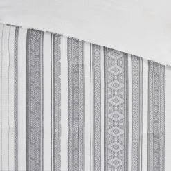 Coupon ⌛ Madison Park Ezra Gray 4 Piece Cotton Waffle Jacquard Comforter Set 😉 -Madison Park Sales unnamed file 4243