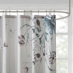 New 😉 Madison Park Gisele Printed Cotton Shower Curtain Blush 🎁 -Madison Park Sales unnamed file 4265