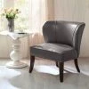 Best Pirce 😉 Madison Park Sheldon Concave Back Armless Grey Accent Chair 😉 -Madison Park Sales unnamed file 4297