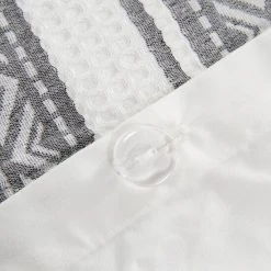 Hot Sale 😍 Madison Park Ezra Gray Cotton Waffle Jacquard Duvet Cover Set ✔️ -Madison Park Sales unnamed file 4430