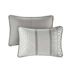 New 🥰 Madison Park Christian 4 Piece Jacquard Coverlet Set Grey 😉 -Madison Park Sales unnamed file 4490