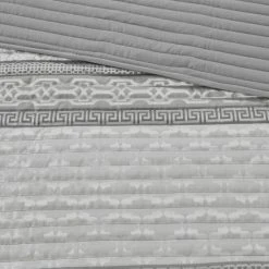 New 🥰 Madison Park Christian 4 Piece Jacquard Coverlet Set Grey 😉 -Madison Park Sales unnamed file 4492