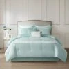Discount ⭐ Madison Park Carlton Aqua 8-Piece Comforter Set 👍 -Madison Park Sales unnamed file 4550