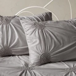 New 👍 Madison Park Lorilyn Dark Gray 6-piece Day Bed Cover Set With Elastic Embroidery 🔔 -Madison Park Sales unnamed file 4641