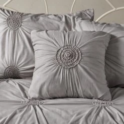 New 👍 Madison Park Lorilyn Dark Gray 6-piece Day Bed Cover Set With Elastic Embroidery 🔔 -Madison Park Sales unnamed file 4642