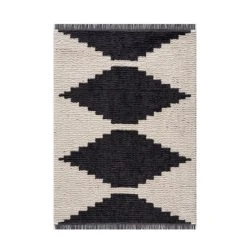 Cheapest 👍 Madison Park Renae Black And Ivory Modern Area Rug 😍 -Madison Park Sales unnamed file 4738