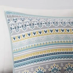 Top 10 👍 Madison Park Delta Teal 7 Pieces Reversible Cotton Sateen Printed Comforter Set 👍 -Madison Park Sales unnamed file 4752