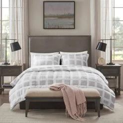 Promo π Madison Park Mills Reversible Plush Comforter Set Grey π 18 Promo π Madison Park Mills Reversible Plush Comforter Set Grey π -Madison Park Sales unnamed file 4765