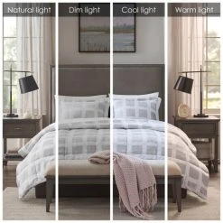 Promo π Madison Park Mills Reversible Plush Comforter Set Grey π 20 Promo π Madison Park Mills Reversible Plush Comforter Set Grey π -Madison Park Sales unnamed file 4767