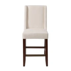 Discount ✔️ Madison Park Victor Cream Wing Counter Stool 👏 -Madison Park Sales unnamed file 4781