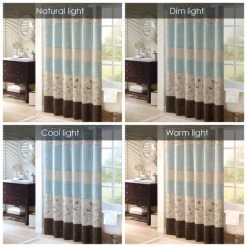 Buy 🛒 Madison Park Belle Faux Silk Embroidered Floral Shower Curtain 🤩 -Madison Park Sales unnamed file 48