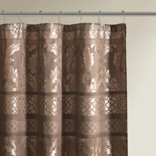 Discount β Madison Park Venetian Jacquard Shower Curtain Grey π 5 Discount β Madison Park Venetian Jacquard Shower Curtain Grey π - Image 3