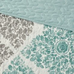 Top 10 ✔️ Madison Park Montecito 6 Piece Reversible Coverlet Set Aqua 🎉 -Madison Park Sales unnamed file 4819