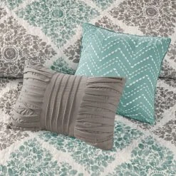 Top 10 ✔️ Madison Park Montecito 6 Piece Reversible Coverlet Set Aqua 🎉 -Madison Park Sales unnamed file 4823