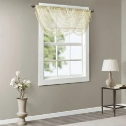 Promo π Madison Park Iris Diamond Sheer Embroidered Waterfall Rod Pocket Valance - 38 X 46" White/grey π₯° 19 Promo π Madison Park Iris Diamond Sheer Embroidered Waterfall Rod Pocket Valance - 38 X 46" White/grey π₯° -Madison Park Sales unnamed file 4880
