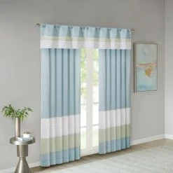 Discount 🛒 Madison Park Chester Pieced And Pintuck Lined Window Valance ⌛ -Madison Park Sales unnamed file 5229
