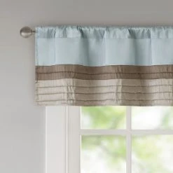 Wholesale 🎉 Madison Park Eastridge Polyoni Pintuck Window Valance Red 🧨 -Madison Park Sales unnamed file 5233
