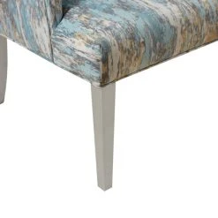 Best deal ✔️ Madison Park Zuma Gray/Blue Upholstered Wingback Accent Lounge Chair 😀 -Madison Park Sales unnamed file 5255