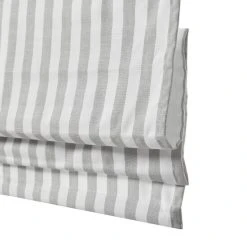 Promo 😀 Madison Park Hampton Yarn Dyed Striped Light Filtering Cordless Roman Shade Taupe 🛒 -Madison Park Sales unnamed file 5272