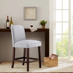 Flash Sale 🔔 Madison Park Peyton Grey Counter Stool ✨ -Madison Park Sales unnamed file 5322