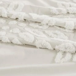 Budget 🌟 Madison Park Pansy Off White Tufted Cotton Chenille Floral Coverlet Set 😉 -Madison Park Sales unnamed file 5355