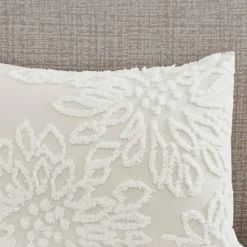 Budget 🌟 Madison Park Pansy Off White Tufted Cotton Chenille Floral Coverlet Set 😉 -Madison Park Sales unnamed file 5356