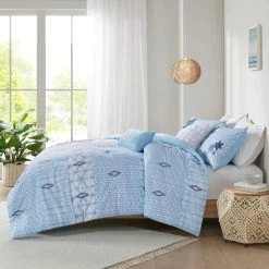Cheap 🧨 Madison Park Asa 5 Piece Cotton Comforter Set Blue 😀 -Madison Park Sales unnamed file 5365