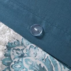 Promo ✔️ Madison Park Ailey Teal Cotton Duvet Cover Set ⌛ -Madison Park Sales unnamed file 5439