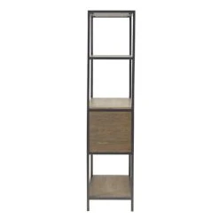 Hot Sale 🤩 Madison Park Pagosa Grey 3-Shelf Bookcase With Storage Cabinet 🛒 -Madison Park Sales unnamed file 5521