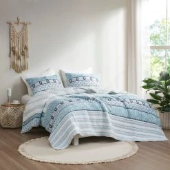 Flash Sale 👏 Madison Park Ellis Reversible Cotton Coverlet Set Blue 💯 -Madison Park Sales unnamed file 5605