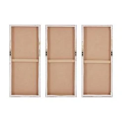 Best Pirce ⌛ Madison Park Dewy Forest Blush Abstract Gel 🧥 Coat Canvas With Metallic Foil Embellishment 3 Piece Set 🔥 -Madison Park Sales unnamed file 569