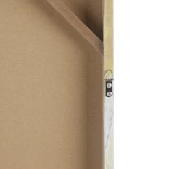 Brand new 💯 Madison Park Bliss Yellow Abstract Gel 🧥 Coat Canvas With Silver Foil Embellishment 😉 -Madison Park Sales unnamed file 5712