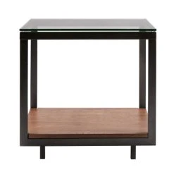 Buy 💯 Madison Park Leo Iron/ Walnut End Table 💯 -Madison Park Sales unnamed file 5722