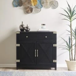 Outlet 🌟 Madison Park Memphis Black Accent Chest 👏