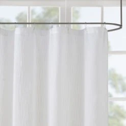 Flash Sale 🤩 Madison Park Lydia Sheer Shower Curtain Linen 🌟 -Madison Park Sales unnamed file 5827