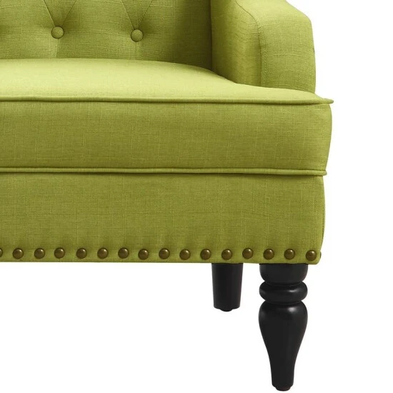 Cheapest π Madison Park Jewel Tufted Wingback Upholstered Club Chair Grey π 12 Cheapest π Madison Park Jewel Tufted Wingback Upholstered Club Chair Grey π - Image 10