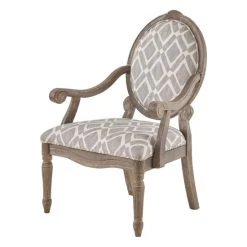 Promo 👏 Madison Park Cole Exposed Wood Arm Chair 😀 -Madison Park Sales unnamed file 5901