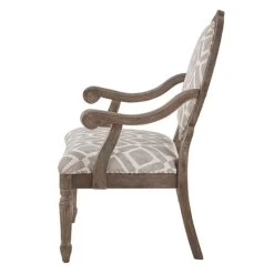 Promo 👏 Madison Park Cole Exposed Wood Arm Chair 😀 -Madison Park Sales unnamed file 5902