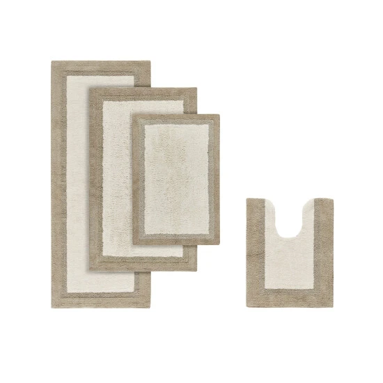 Buy π Madison Park Eastridge Taupe Cotton Bath Rug βοΈ 5 Buy π Madison Park Eastridge Taupe Cotton Bath Rug βοΈ - Image 3