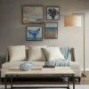 Promo 😀 Madison Park Seascape Blue Gel 🧥 Coat Framed Canvas 4PC Set 👏 -Madison Park Sales unnamed file 5946