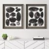 Best Sale 😀 Madison Park Skipping Stones Black Geo UV Printed Shadowbox 2 Piece Wall Art Set 😀 -Madison Park Sales unnamed file 6017
