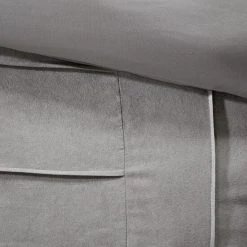 Promo 🥰 Madison Park Meyers Grey 7-piece Solid Casual Pattern Comforter Set 🛒 -Madison Park Sales unnamed file 603