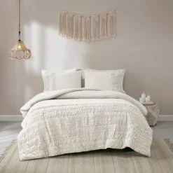Outlet 🎁 Madison Park Emma Cotton Duvet Cover Set White 😉 -Madison Park Sales unnamed file 6067