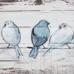 Deals ⌛ Madison Park Perched Birds White/Grey Hand Painted Wood Plank 👏 -Madison Park Sales unnamed file 6134