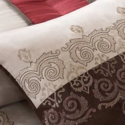 Brand new 🎁 Madison Park Blaine 7 Piece Jacquard Comforter Set Red ✨ -Madison Park Sales unnamed file 63