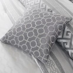 Outlet 💯 Madison Park Christian 7-piece Geometric Jacquard Comforter Set Grey ⌛ -Madison Park Sales unnamed file 671