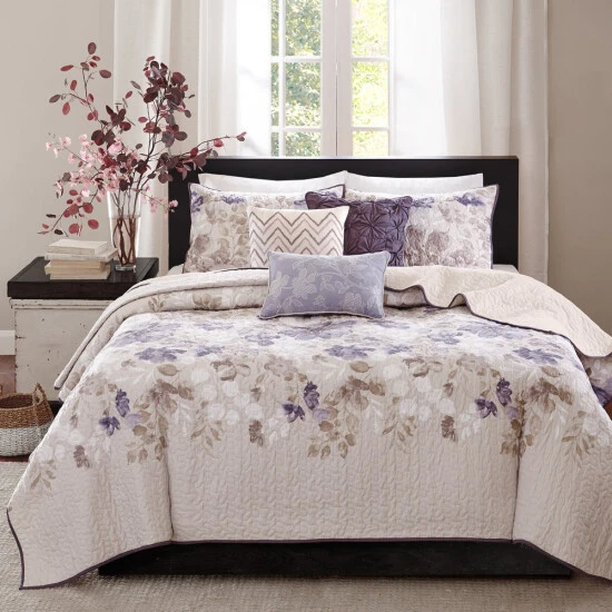 Brand new π Madison Park Piper Reversible 6-piece Coverlet Set Blue π₯ 3 Brand new π Madison Park Piper Reversible 6-piece Coverlet Set Blue π₯