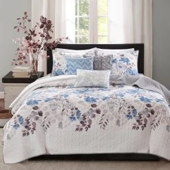 Brand new π Madison Park Piper Reversible 6-piece Coverlet Set Blue π₯ 19 Brand new π Madison Park Piper Reversible 6-piece Coverlet Set Blue π₯ -Madison Park Sales unnamed file 683