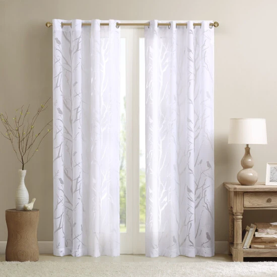 Best Sale β¨ Madison Park Vina Sheer Bird Single Curtain Panel Grey π 3 Best Sale β¨ Madison Park Vina Sheer Bird Single Curtain Panel Grey π