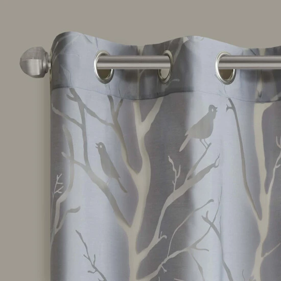 Best Sale β¨ Madison Park Vina Sheer Bird Single Curtain Panel Grey π 6 Best Sale β¨ Madison Park Vina Sheer Bird Single Curtain Panel Grey π - Image 4